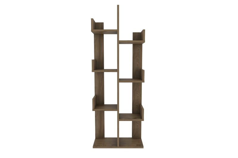 Desgrar Bokhylle 50x173 cm - Brun - Oppbevaring - Hyller - Bokhylle