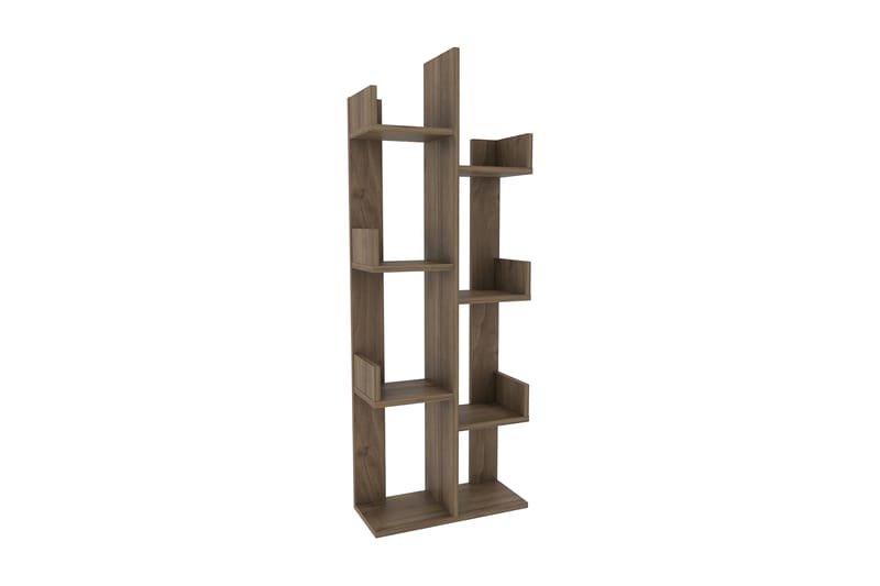 Desgrar Bokhylle 50x173 cm - Brun - Oppbevaring - Hyller - Bokhylle