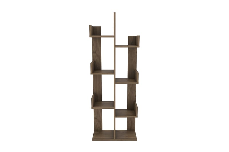 Desgrar Bokhylle 50x173 cm - Brun - Oppbevaring - Hyller - Bokhylle