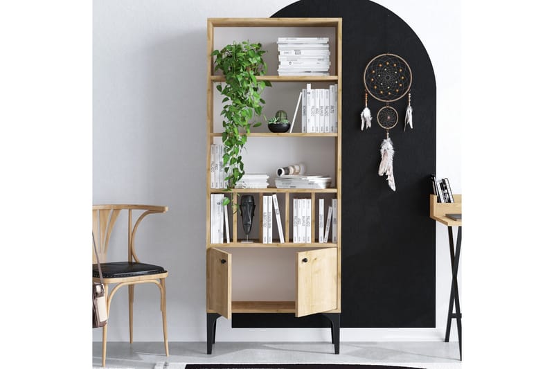 Desgrar Bokhylle 60x175 cm - Blå - Oppbevaring - Hyller - Bokhylle