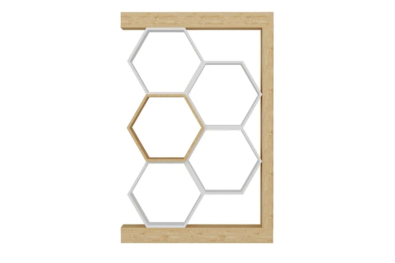 Desgrar Bokhylle 90x140 cm - Brun - Oppbevaring - Hyller - Bokhylle