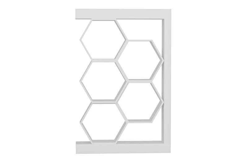 Desgrar Bokhylle 90x140 cm, Hvit