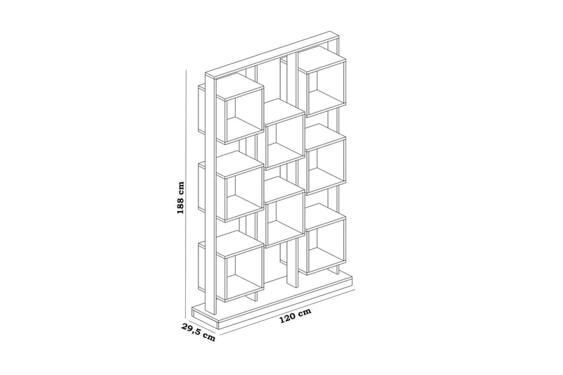 Edwars Bokhylle - Oppbevaring - Hyller - Bokhylle