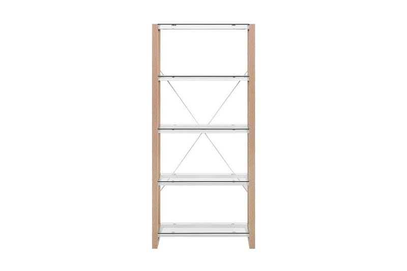 Ejenks Hylle 68x30 cm - Hvit/Lyst tre - Oppbevaring - Hyller - Bokhylle