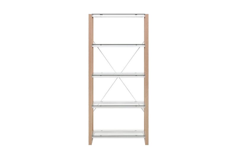 Ejenks Hylle 68x30 cm - Hvit/Lyst tre - Oppbevaring - Hyller - Bokhylle