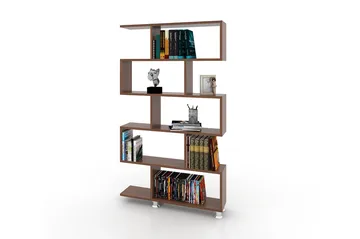 Elegancia Bokhylle 90 cm i Mørkt Tre - Brun - Oppbevaring - Hyller - Bokhylle