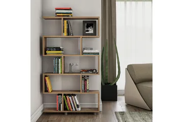 Elrasmo Bokhylle 156x20 cm 5 Hyller - Natur - Oppbevaring - Hyller - Bokhylle