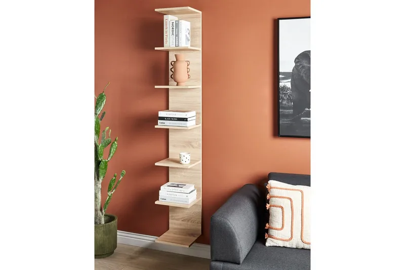 Bokhylle Eston Lyst tre - Lyst tre - Oppbevaring - Hyller - Bokhylle