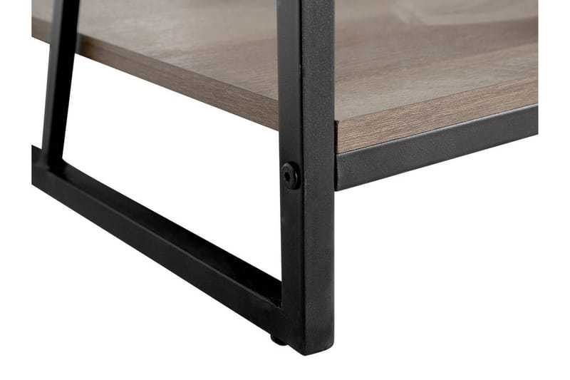 Forres Bokhylle 64 cm i Mørkt Tre - Gråbrun - Oppbevaring - Hyller - Bokhylle
