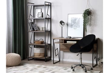 Forres Bokhylle 64 cm i Mørkt Tre - Gråbrun - Oppbevaring - Hyller - Bokhylle