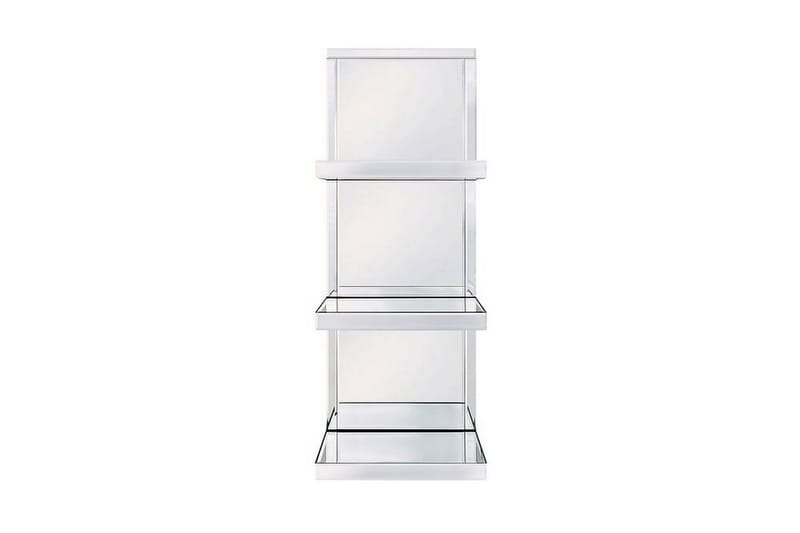 Gaona Vegghylle 41x20 cm - Speileffekt/Sølv - Oppbevaring - Hyller - Bokhylle