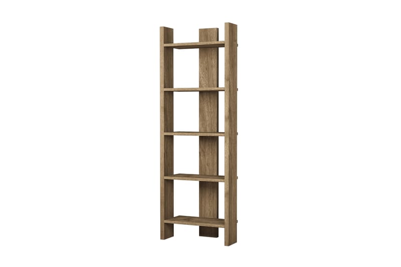 Gersby Bokhylle 52 cm - Lysebrun - Oppbevaring - Hyller - Bokhylle