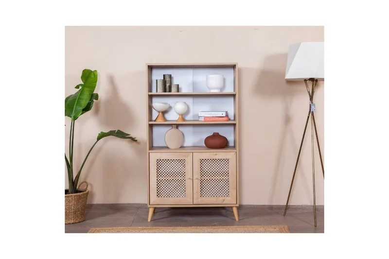 Bokhylle Goose Eik - Eik - Oppbevaring - Hyller - Bokhylle