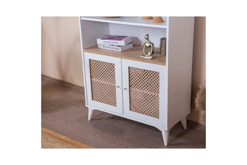 Bokhylle Goose Hvit - Hvit - Oppbevaring - Hyller - Bokhylle