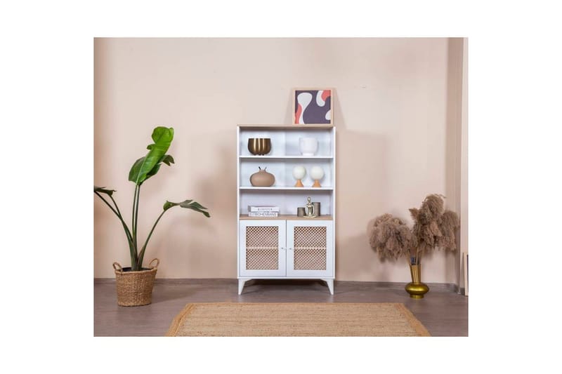 Bokhylle Goose Hvit - Hvit - Oppbevaring - Hyller - Bokhylle