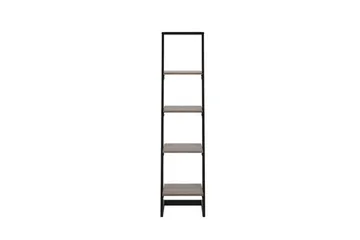 Greinhylle 35x33 cm - Mørkt tre / sort - Oppbevaring - Hyller - Bokhylle