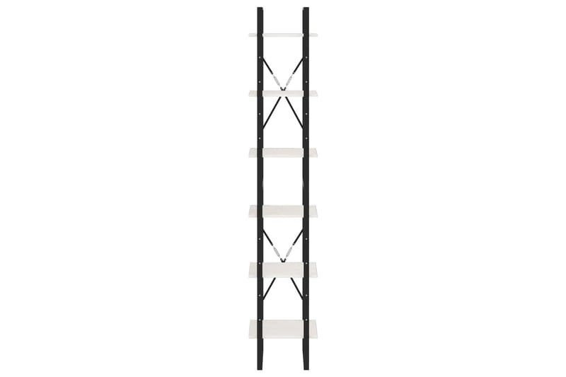 Høyskap hvit 40x30x210 cm heltre furu - Hvit - Oppbevaring - Hyller - Bokhylle
