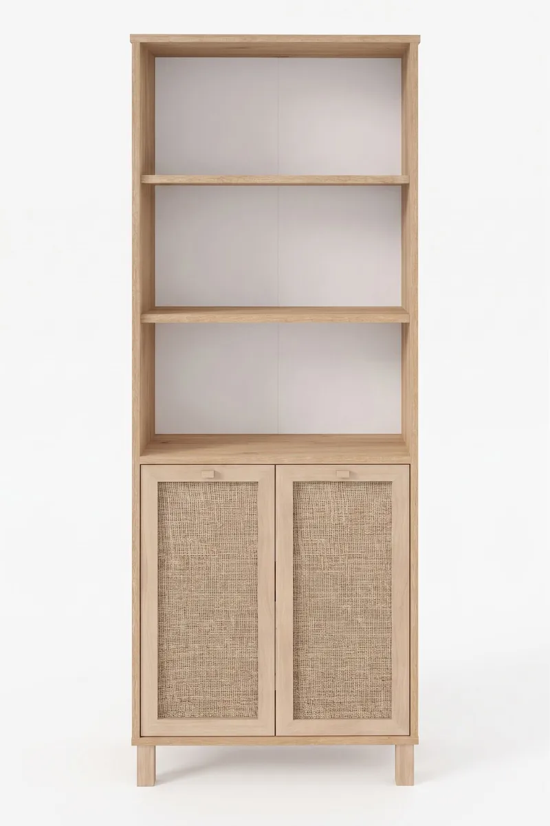 Bokhylle Hanah Home Dune (69,5 x 180 x 32 cm) Eik, Eik