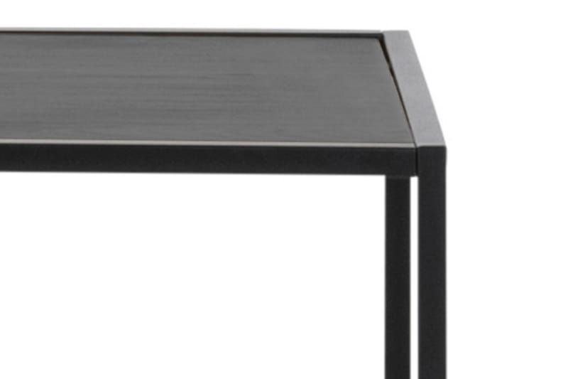 Hasslevik Bokhylle 114x35 cm 4 Hyller - Svart/Matt Svart - Oppbevaring - Hyller - Bokhylle
