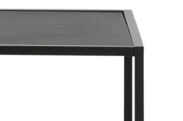 Hasslevik Bokhylle 114x35 cm 4 Hyller - Svart/Matt Svart - Oppbevaring - Hyller - Bokhylle