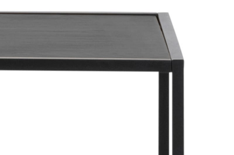 Hasslevik Bokhylle 114x35 cm 4 Hyller - Svart/Matt Svart - Oppbevaring - Hyller - Bokhylle