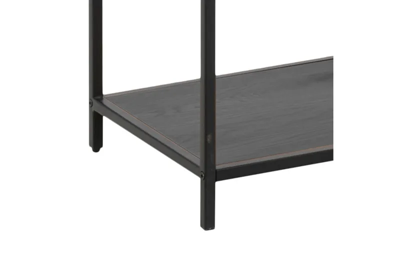 Hasslevik Bokhylle 114x35 cm 4 Hyller - Svart/Matt Svart - Oppbevaring - Hyller - Bokhylle