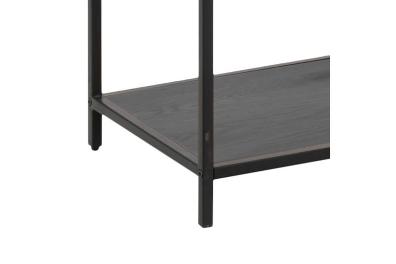 Hasslevik Bokhylle 114x35 cm 4 Hyller - Svart/Matt Svart - Oppbevaring - Hyller - Bokhylle