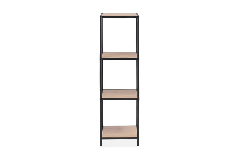 Hasslevik Bokhylle 35 cm i Eik - Svart|Beige - Oppbevaring - Hyller - Bokhylle