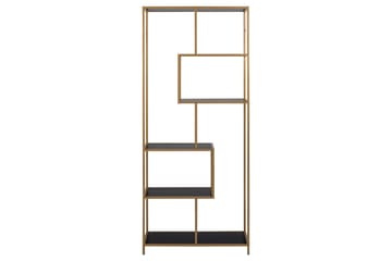 Hasslevik Bokhylle 77x35 cm 4 Hyller - Svart - Oppbevaring - Hyller - Bokhylle
