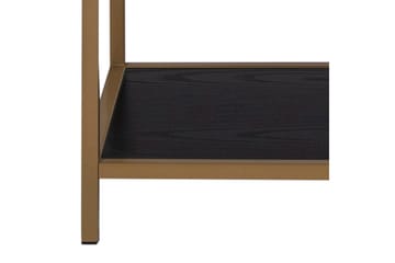 Hasslevik Bokhylle 77x35 cm 4 Hyller - Svart - Oppbevaring - Hyller - Bokhylle