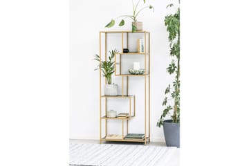 Hasslevik Bokhylle 77x35 cm 4 Hyller - Svart - Oppbevaring - Hyller - Bokhylle