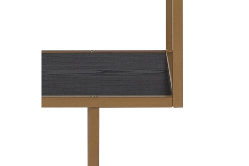 Hasslevik Bokhylle 77x35 cm 4 Hyller - Svart - Oppbevaring - Hyller - Bokhylle