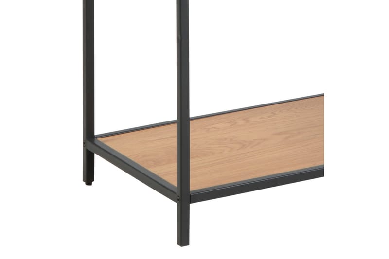 Hasslevik Bokhylle 77x35 cm 5 Hyller - Natur/Matt Svart - Oppbevaring - Hyller - Bokhylle