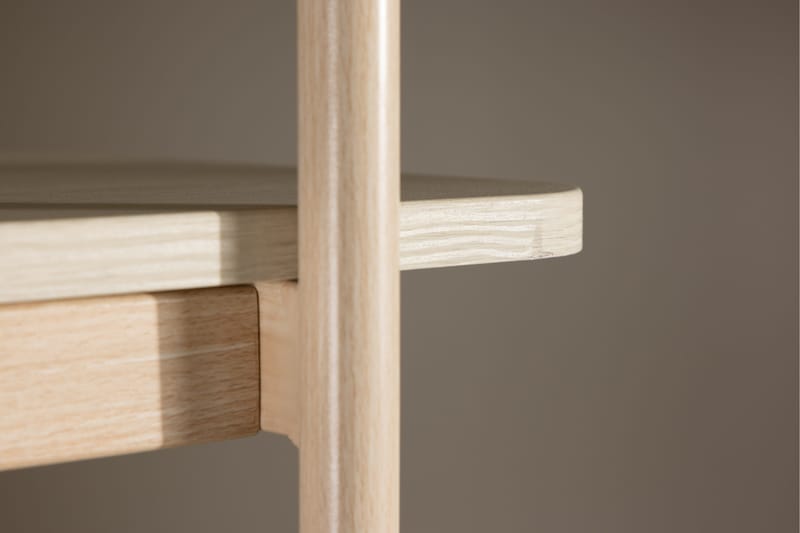 Heim Bokhylle 120 cm i Eik - Lysebeige - Oppbevaring - Hyller - Bokhylle