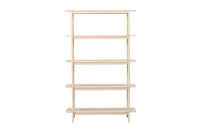 Heim Bokhylle 120 cm i Eik - Lysebeige - Oppbevaring - Hyller - Bokhylle