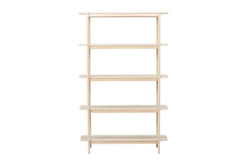 Heim Bokhylle 120 cm i Eik - Lysebeige - Oppbevaring - Hyller - Bokhylle