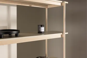 Heim Bokhylle 120 cm i Eik - Lysebeige - Oppbevaring - Hyller - Bokhylle