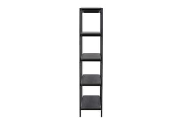 Heim Bokhylle 120x40 cm - Svart - Oppbevaring - Hyller - Bokhylle