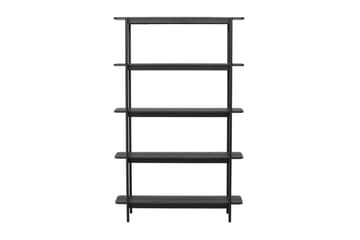 Heim Bokhylle 120x40 cm - Svart - Oppbevaring - Hyller - Bokhylle