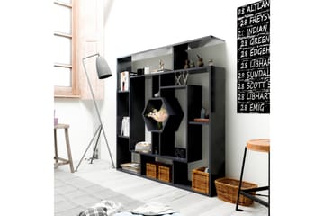 Hejde Bokhylle 22 cm - Sort - Oppbevaring - Hyller - Bokhylle
