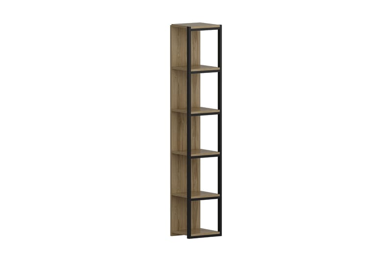 Hejde Bokhylle 34 cm - Brun/Svart - Oppbevaring - Hyller - Bokhylle
