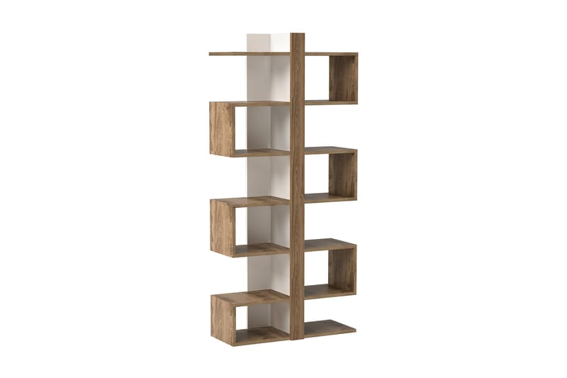 Hejde Bokhylle 78 cm - Brun - Oppbevaring - Hyller - Bokhylle