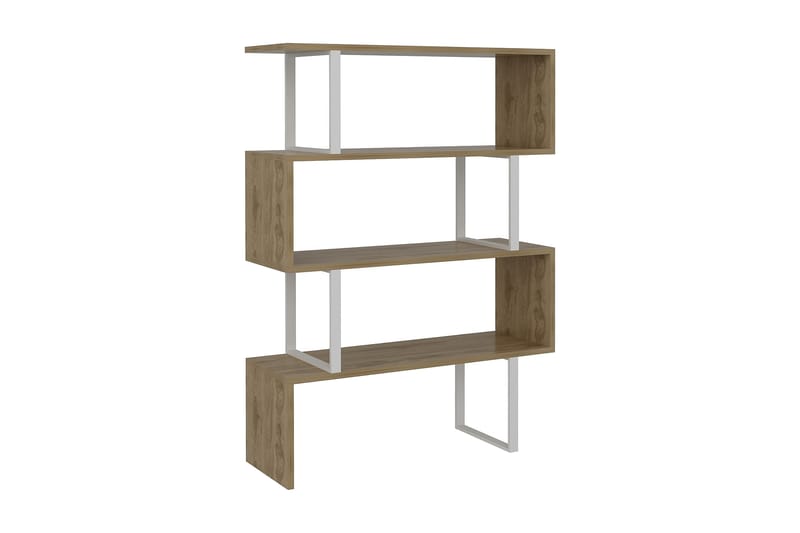 Hejde Bokhylle 92 cm - Brun/Hvit - Oppbevaring - Hyller - Bokhylle