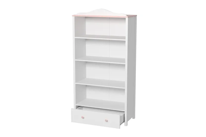 Hilts Hylla 85x171 cm Vit - Oppbevaring - Hyller - Bokhylle