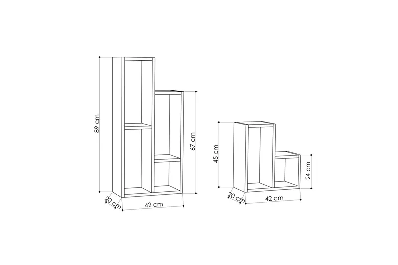 Homitis Hyller - Oppbevaring - Hyller - Bokhylle