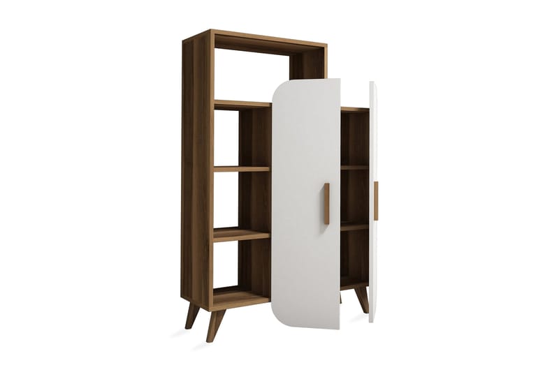 Hommaz Bokhylle med Dører - Oppbevaring - Hyller - Bokhylle