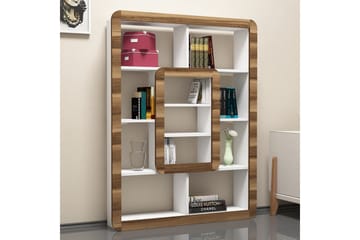 Hovdane Bokhylle 24 cm - Hvit|Brun - Oppbevaring - Hyller - Bokhylle