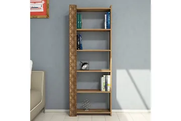 Hovdane Bokhylle 64 cm - Mørkebrun - Oppbevaring - Hyller - Bokhylle