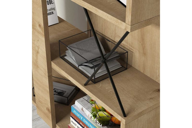 Hovdane Bokhylle 90 cm - Brun - Oppbevaring - Hyller - Bokhylle