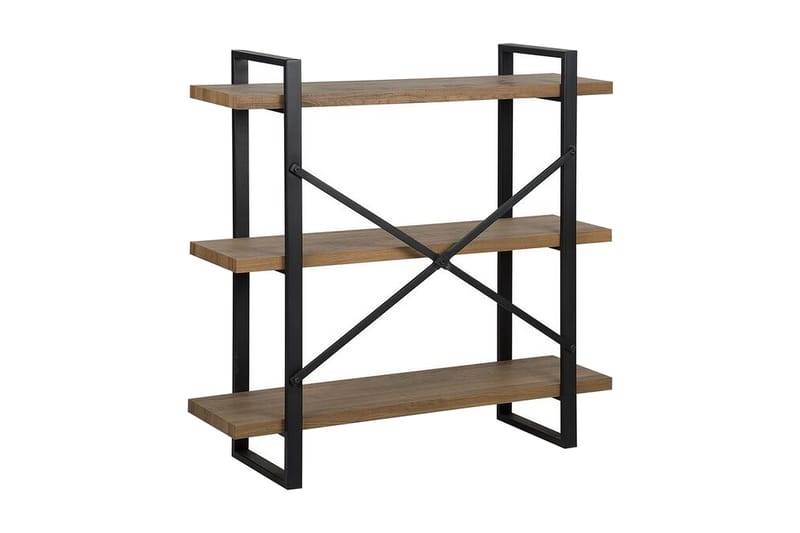 Hylle mørkebrun TIMBER - Tre/Natur - Oppbevaring - Hyller - Bokhylle